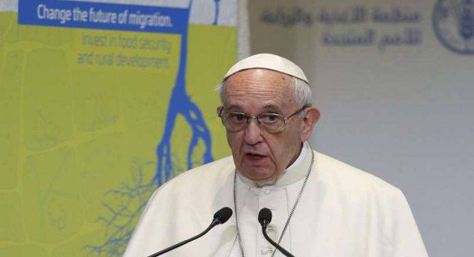 Il Papa: “La fame si sconfigge con lo sviluppo rurale”