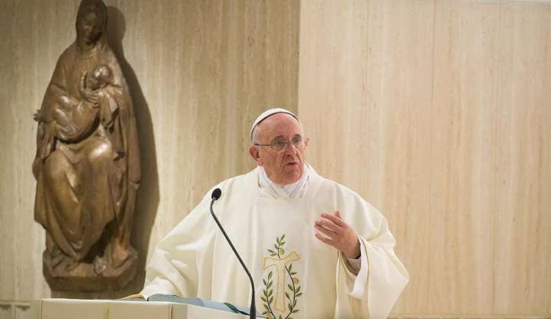Il Papa mette in guardia dalla falsa unità