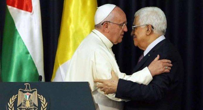 Il Papa: “Serve dialogo con i palestinesi”