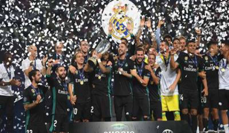 Il Real Madrid vince la Supercoppa Europea, Manchester United battuto 2 a 1