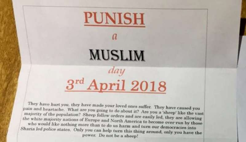 In Gran Bretagna lanciano la “caccia al musulmano”