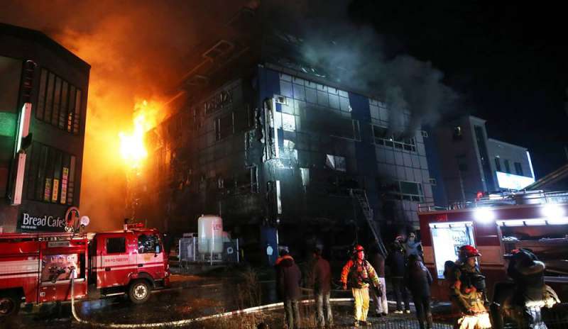Incendio a Jecheon: almeno 28 morti