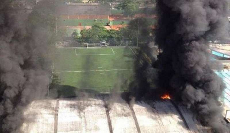 Incendio in impianto sportivo Flamengo: 10 morti</p>