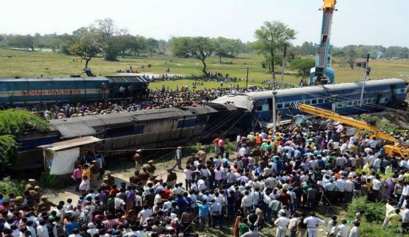 India: oltre 30 morti e 50 feriti in un incidente ferroviario