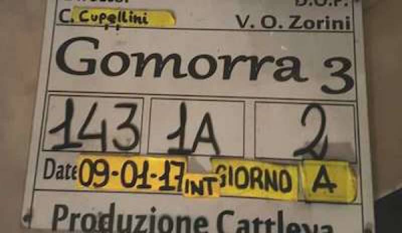 Iniziate le riprese di Gomorra 3: il post di Genny con il ciak