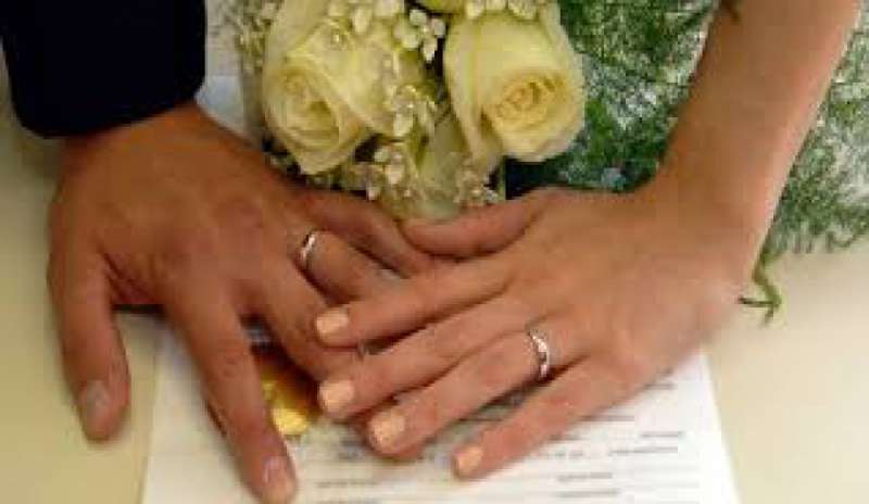 Istat, sempre meno i matrimoni celebrati in Italia