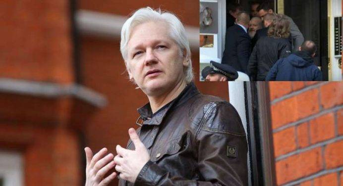 Julian Assange arrestato a Londra