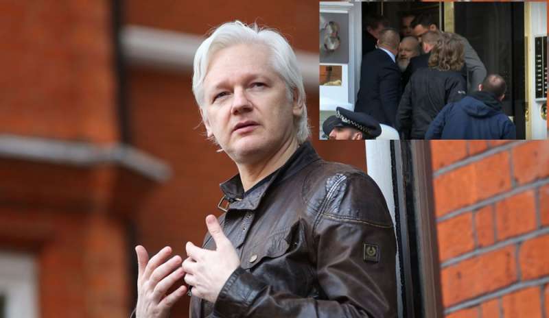 Julian Assange arrestato a Londra