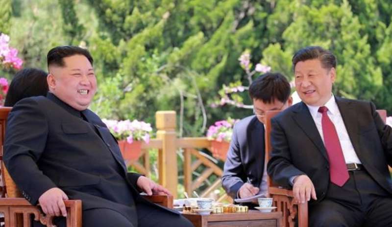 Kim va da Xi Jinping