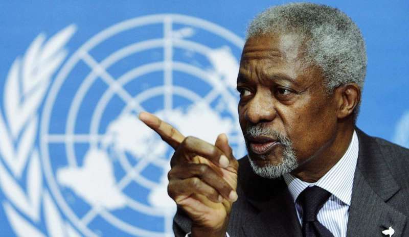 Kofi Annan e il suo Onu nel ricordo dei leader