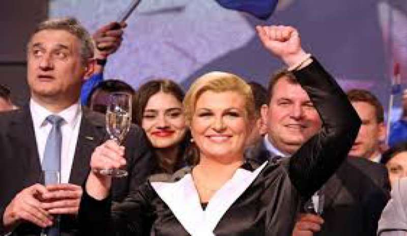 Kolinda Kitarovic nuovo presidente della Croazia