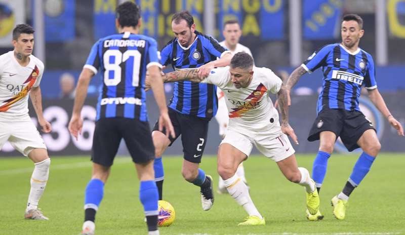 L'Inter impatta sulla Roma: a San Siro è 0-0