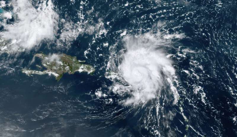 L'uragano Dorian si sta allontanando da Puerto Rico