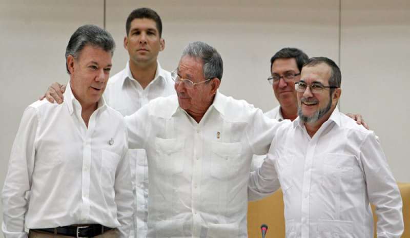 La Colombia verso la pace: ok del Senato al nuovo accordo con le Farc