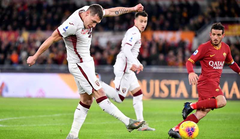 La Roma riparte male, Belotti lancia il Toro: 0-2
