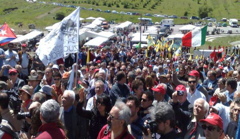 Lavoro, i sindacati a Portella della Ginestra chiedono di far ripartire l’Italia