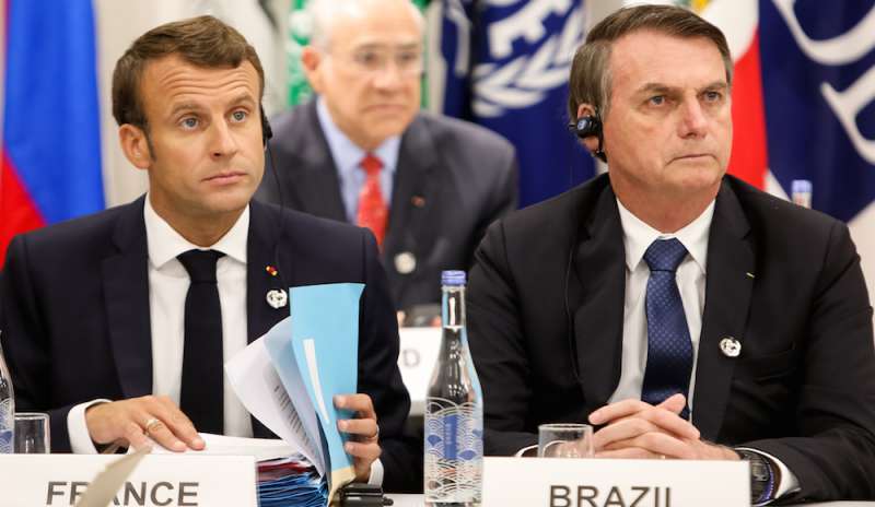 Macron contro Bolsonaro su Amazzonia