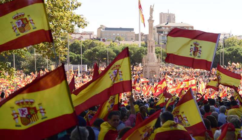 Manifestazioni contro l'indipendenza catalana