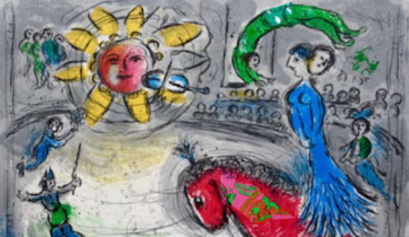 Marc Chagall, l’artista che dipingeva fiabe d’amore, in mostra a Torino