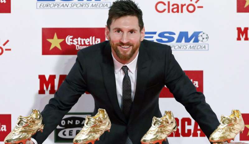 Messi, ecco la quarta Scarpa d'oro