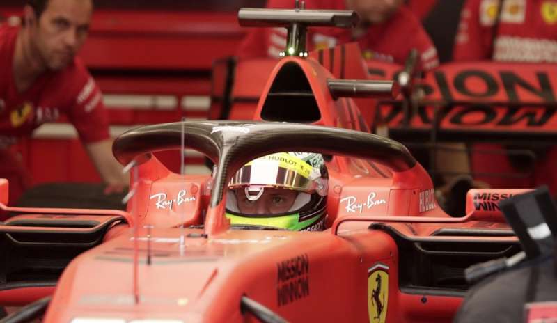 Mick Schumacher e la Ferrari, emozioni al debutto