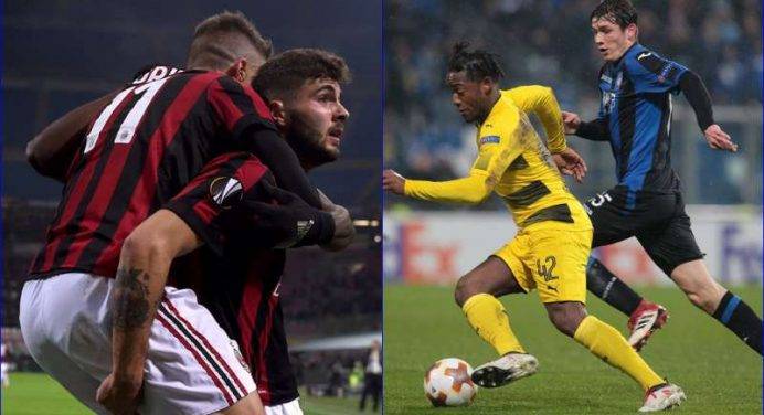 Milan agli ottavi, Atalanta beffata nel finale: è fuori
