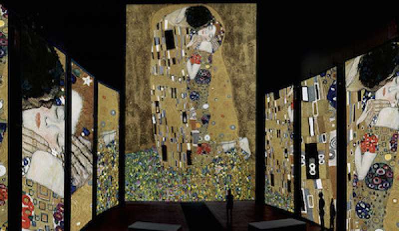 Milano, la mostra su Klimt diventa un’esperienza multimediale