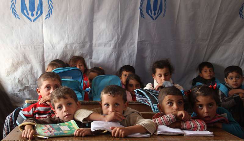 Milioni di bambini rifugiati senza istruzione