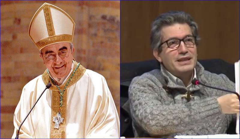 Mons. Manenti e il presidente Diella a confronto su Lourdes