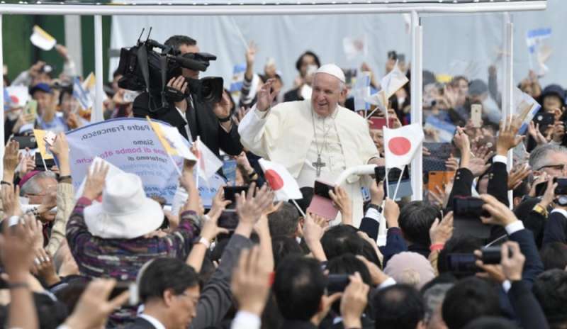 Nagasaki, il grido del Papa contro l'indifferenza