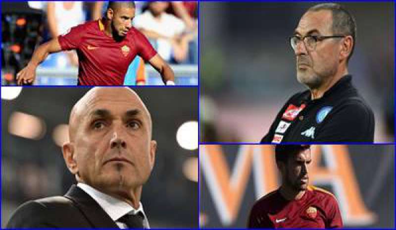Napoli-Roma, Spalletti perde Strootman e Bruno Peres