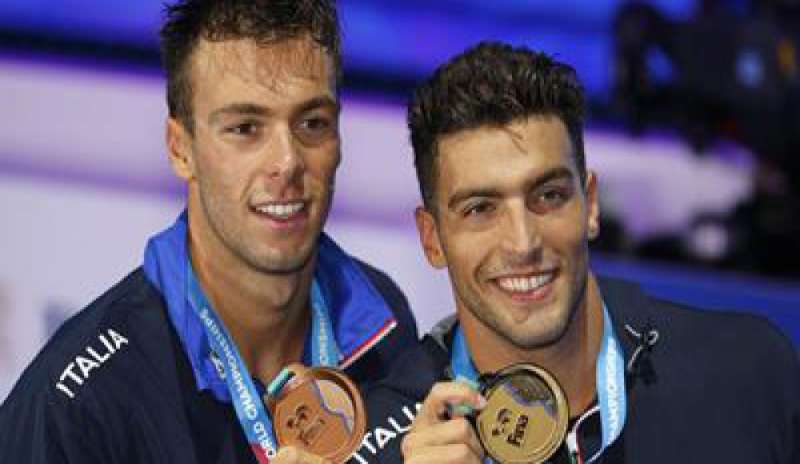 Mondiali di Nuoto, doppietta azzurra negli 800 sl: Detti è oro, Paltrinieri bronzo