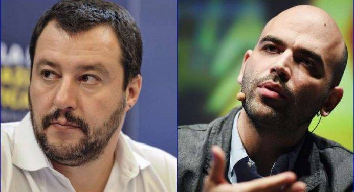 Nuovo scontro Salvini-Saviano