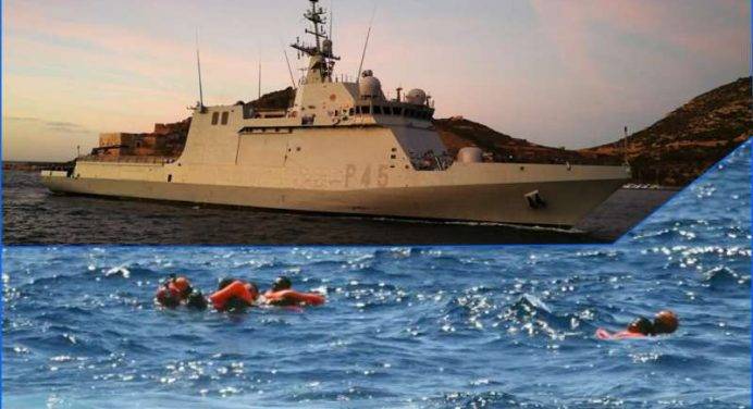 Open Arms, la nave militare spagnola in soccorso dei migranti