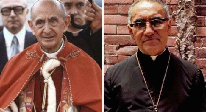 Paolo VI e mons. Romero santi il 14 ottobre