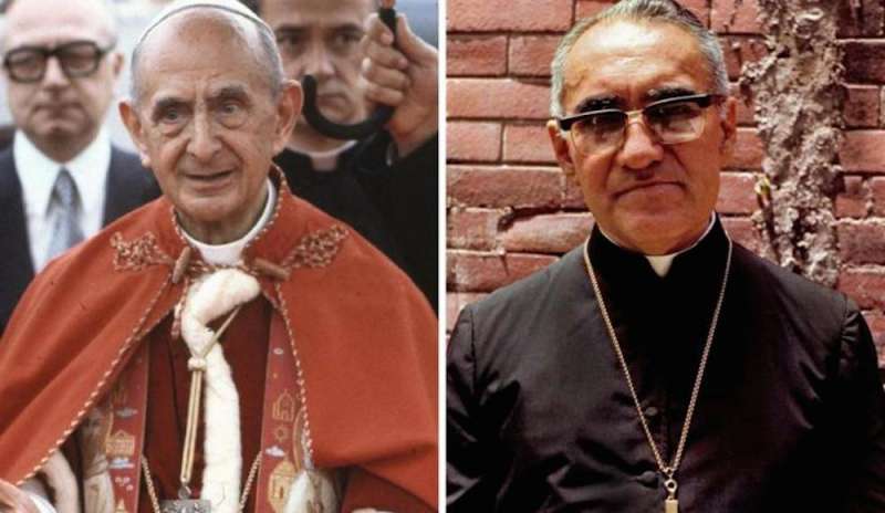 Paolo VI e mons. Romero santi il 14 ottobre