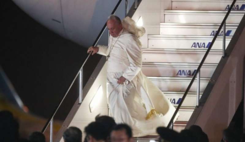 Papa Francesco è in Giappone