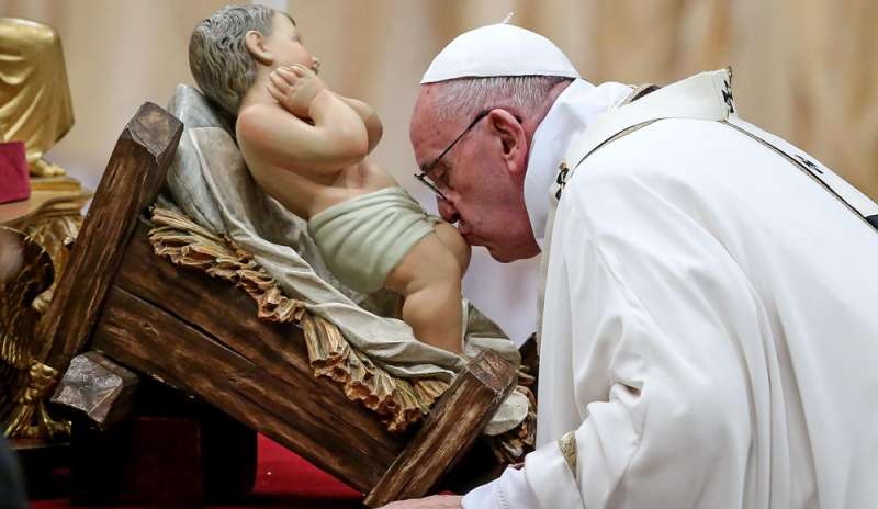 Il Papa: “Le mani del povero sono la culla di Dio”</p> <p>