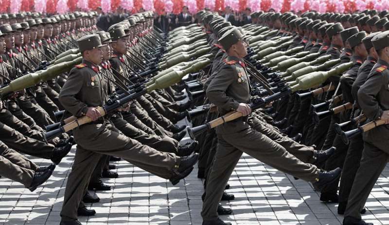 Parata militare a Pyongyang