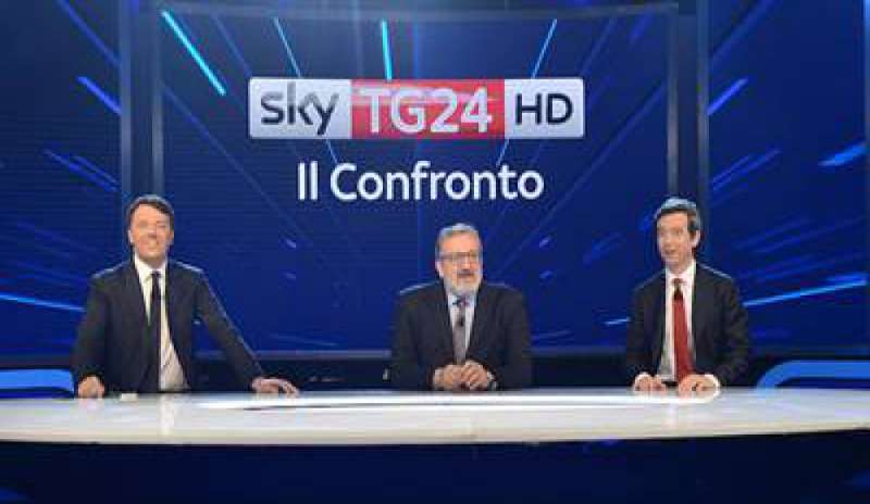 Primarie Pd: Renzi, Orlando ed Emiliano divisi su tutto, in tv un dibattito acceso