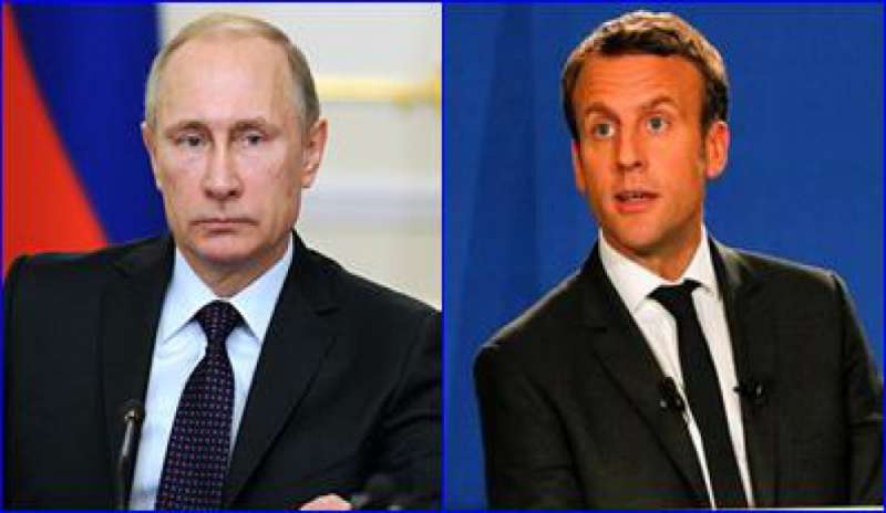 Putin incontra Macron: vertice a Parigi il 29 maggio
