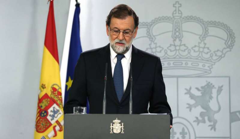 Rajoy proprone la destituzione di Puidgemont