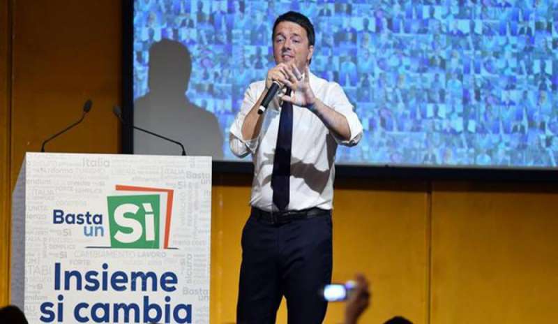 Renzi: “Il referendum ha una ricaduta sul governo ma niente giochi”