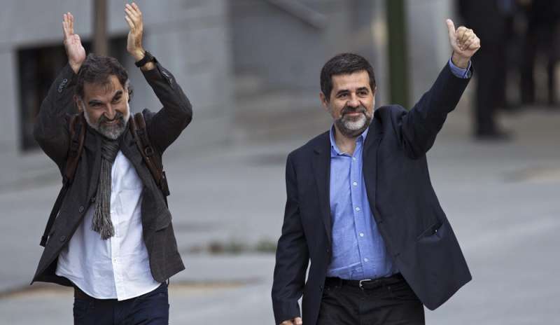 Restano in carcere Junqueras e i “due Jordi”