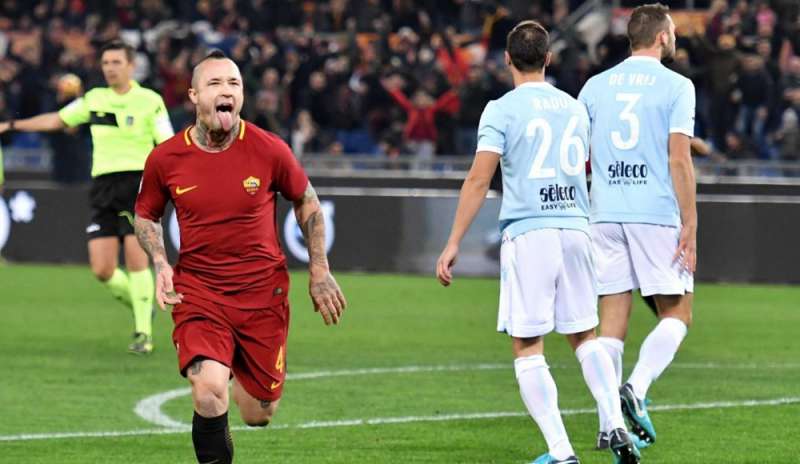 Roma, vittoria e sorpasso: il derby è giallorosso