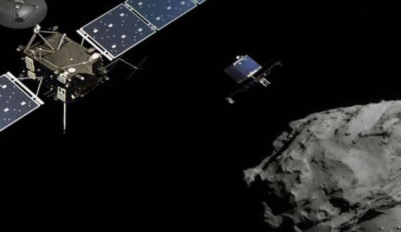Rosetta scopre come nasce la coda delle comete