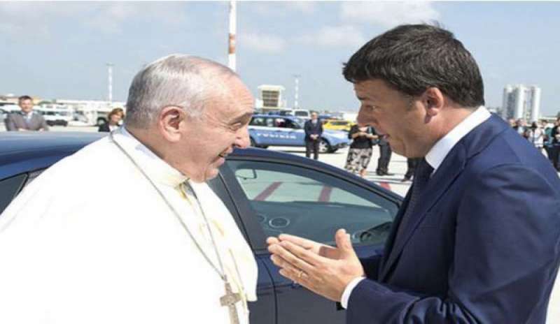 Sabato Renzi incontra il Pontefice. Ieri pranzo con Parolin