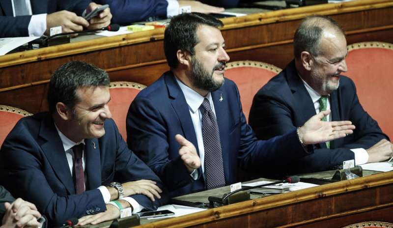 Salvini, affondo sul Conte II: “Siete una minoranza”