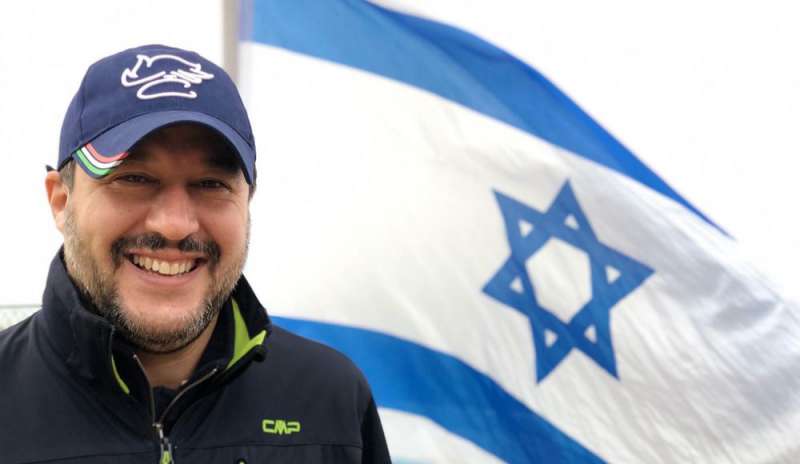 Salvini loda Israele: “Baluardo della democrazia”