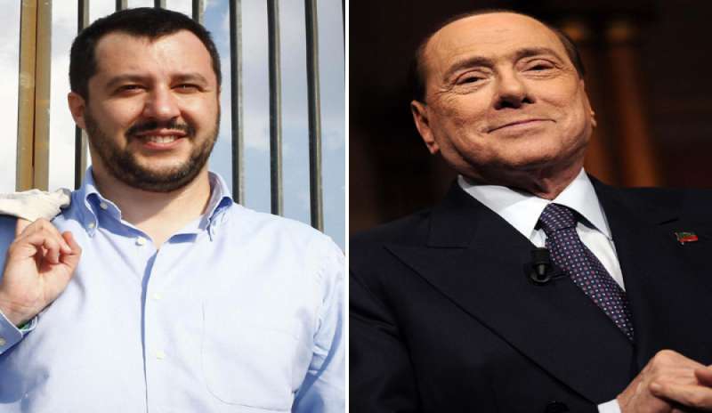 Salvini stoppa Berlusconi, mette il veto su Alfano e litiga nella Lega